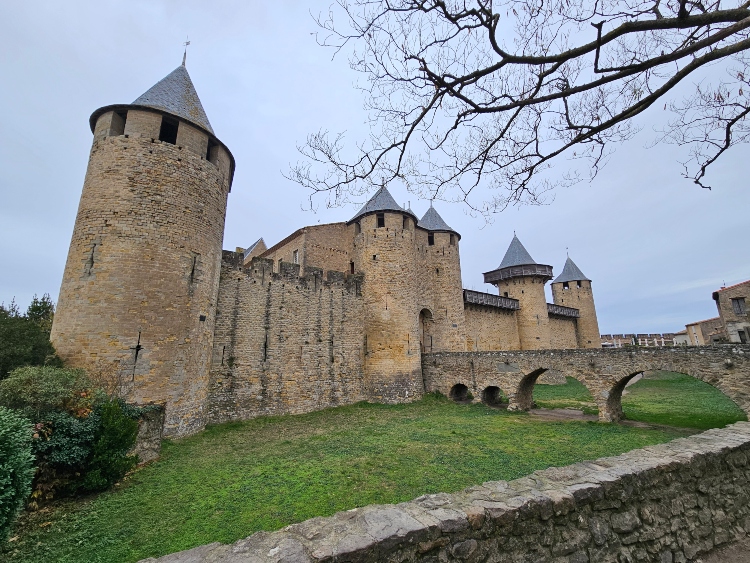 Carcassonne entrada castillo