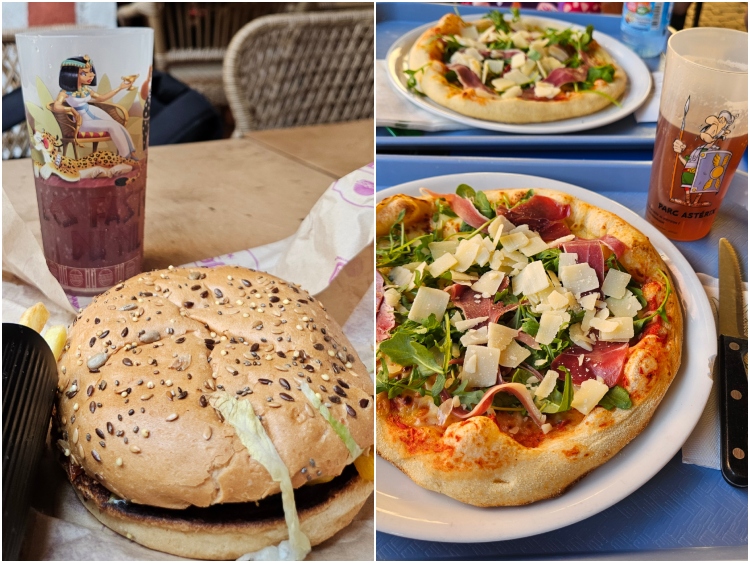 Parque Astérix comida