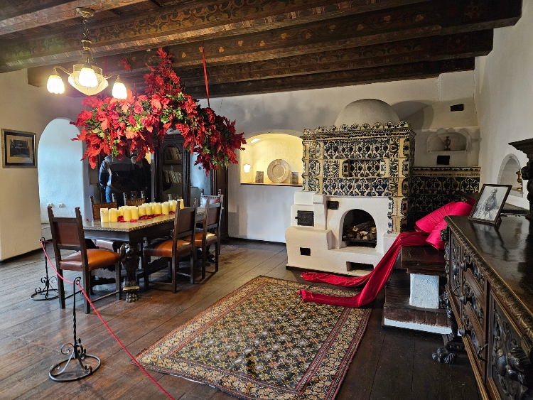 Castillo de Bran, salón