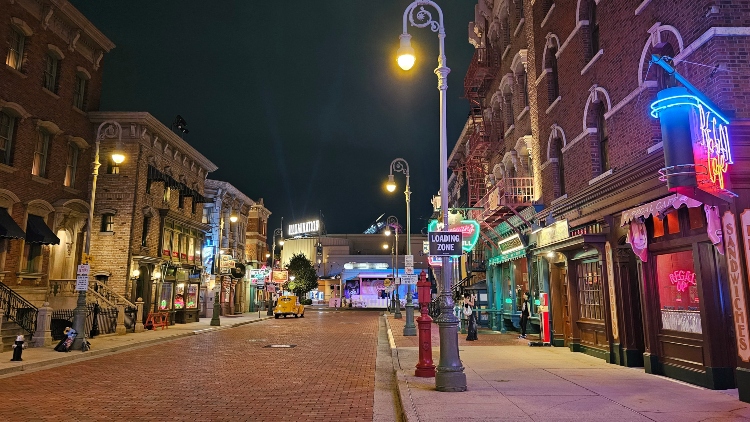Universal Studios Japan de noche
