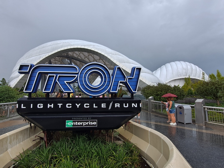 Magic Kingdom tron lightcycle
