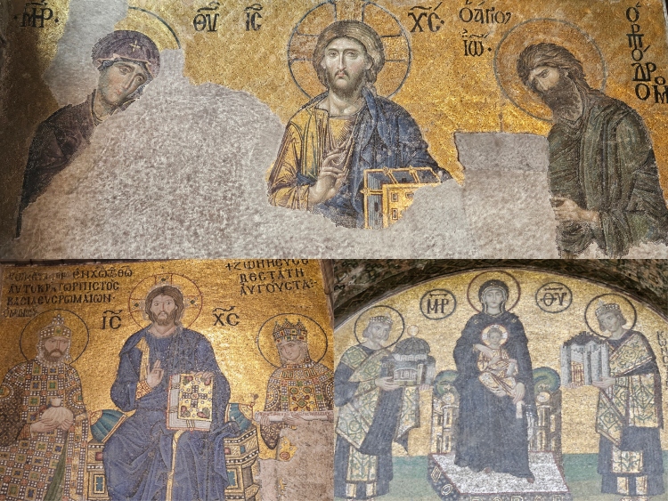 Santa Sofía Mosaicos bizantinos